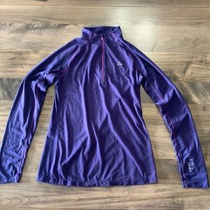 Part Marino Wool Paradox Half Zip Long Sleeve Shirt